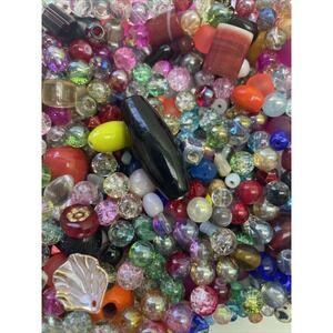 Unbranded Mixed Bead Lot Unisex OS Multicolor Excellent Jewelry Making Crafting